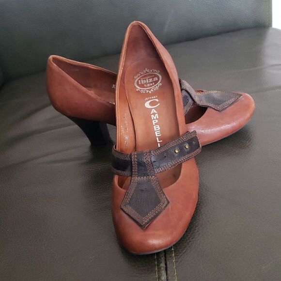 Jeffrey Campbell Heels Jodie brown 6 - Picture 1 of 4